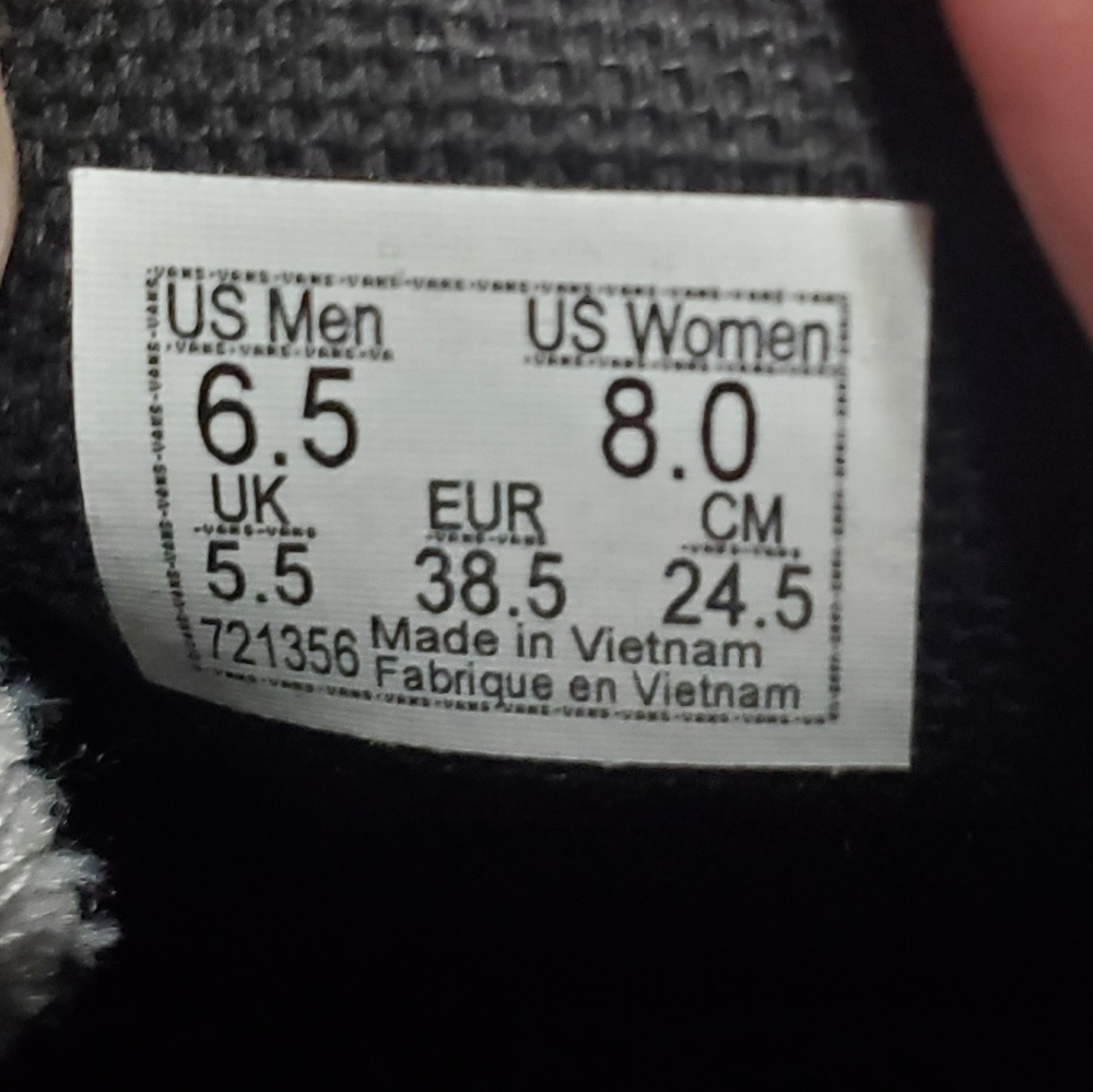 Vans Multicolor Leopard Slip-On Sneakers, Womens 8, Mens 6.5 - Picture 2 of 3